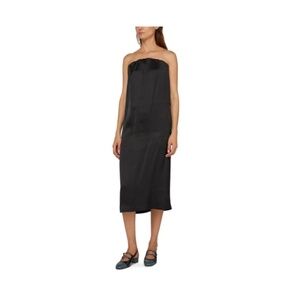 LOULOU STUDIO Black Midi Dress